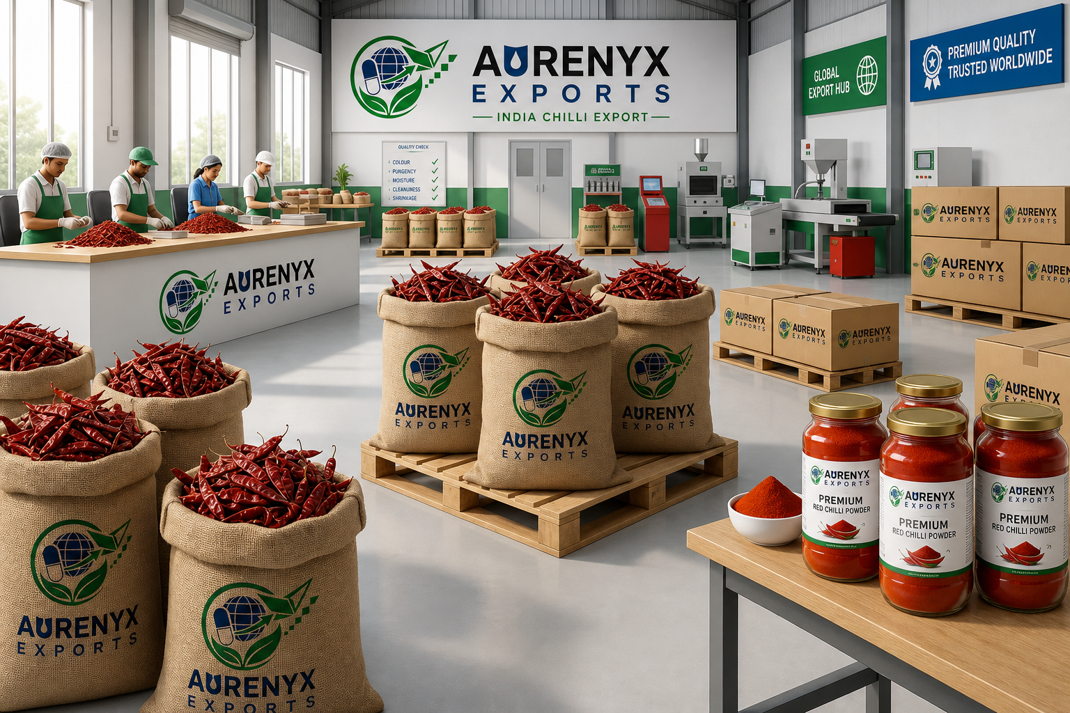 Chilli & Onion Shipments